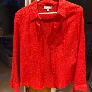 Red blouse
